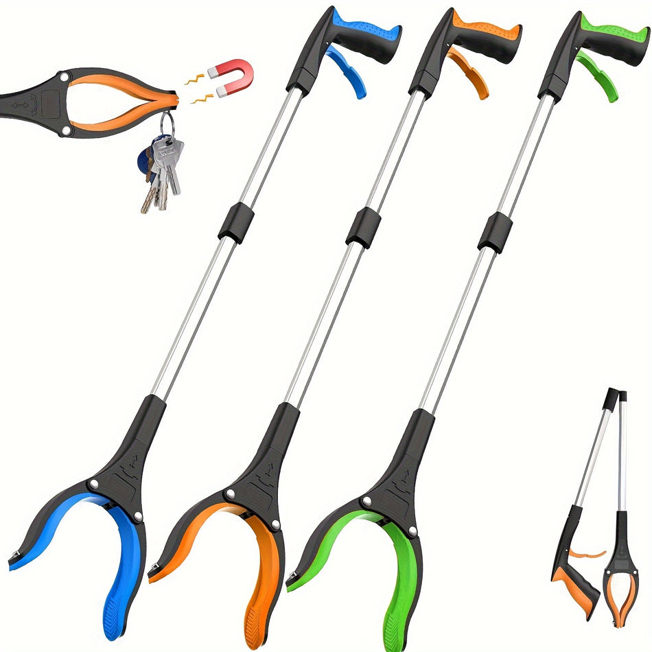 Garbage Picker Grabber with 360° Rotating Clamp - Lightweight Heavy Duty Grabber for Seniors 81.28 cm - Cyprus