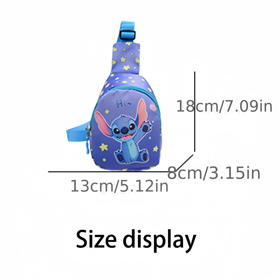 Stitch Cartoon Anime Waist Bag Chest Bag - Cyprus