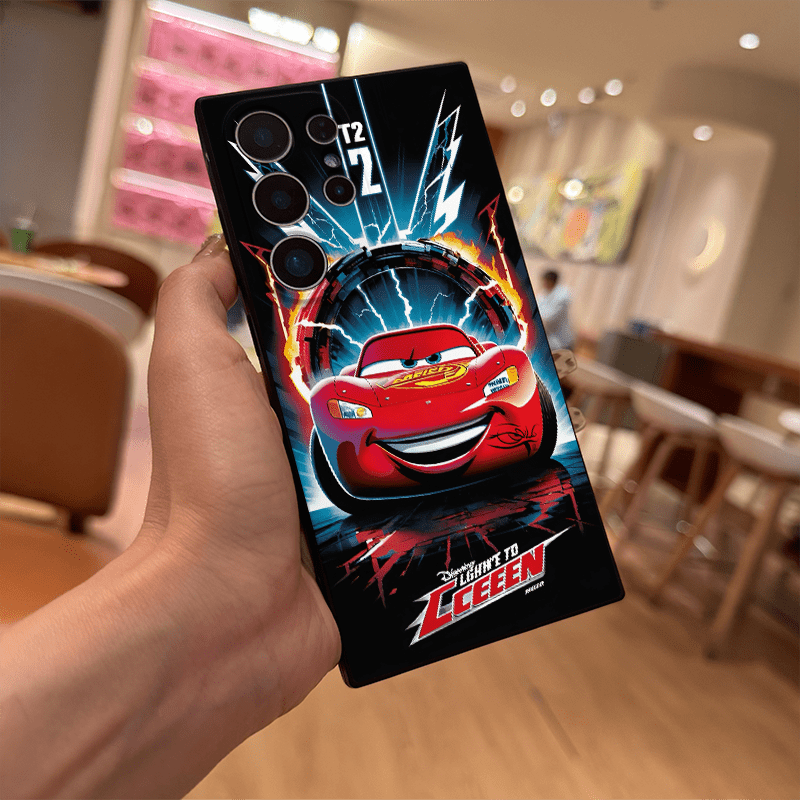 DISNEY Lightning McQueen TPU-Handyhülle für Samsung Galaxy Serie 