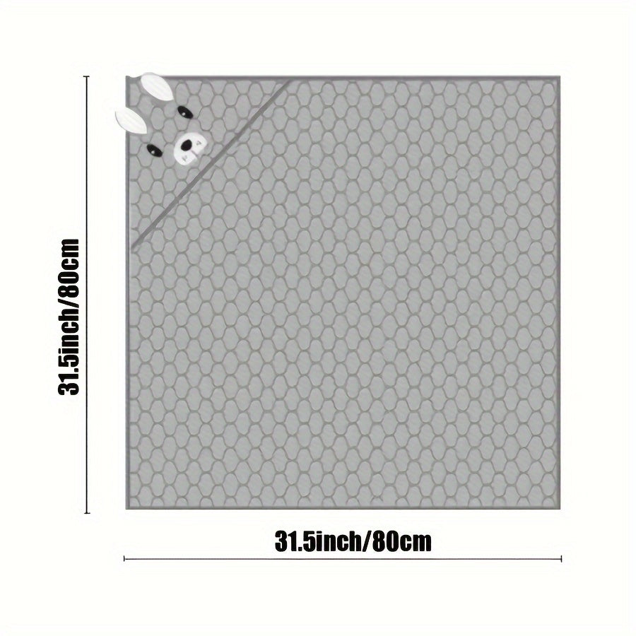 Yumuşak Karikatür Hayvan Kaböğretim Battaniyesi Bebekler için Set 0-3 Yıl - 80.01x80.01 cm