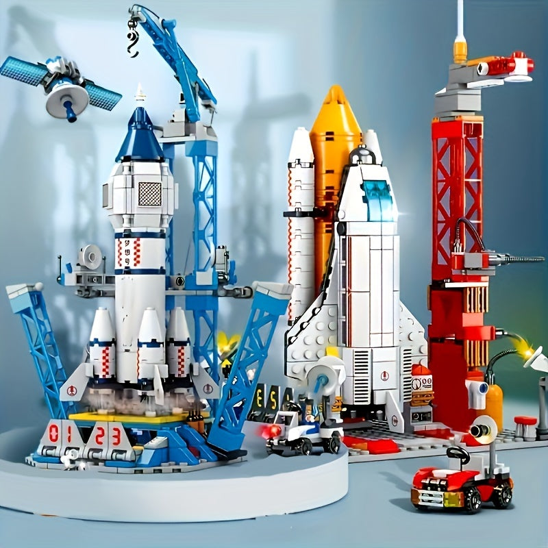 Space Shuttle Rocket Launch Centre Building Blocks - Cyprus