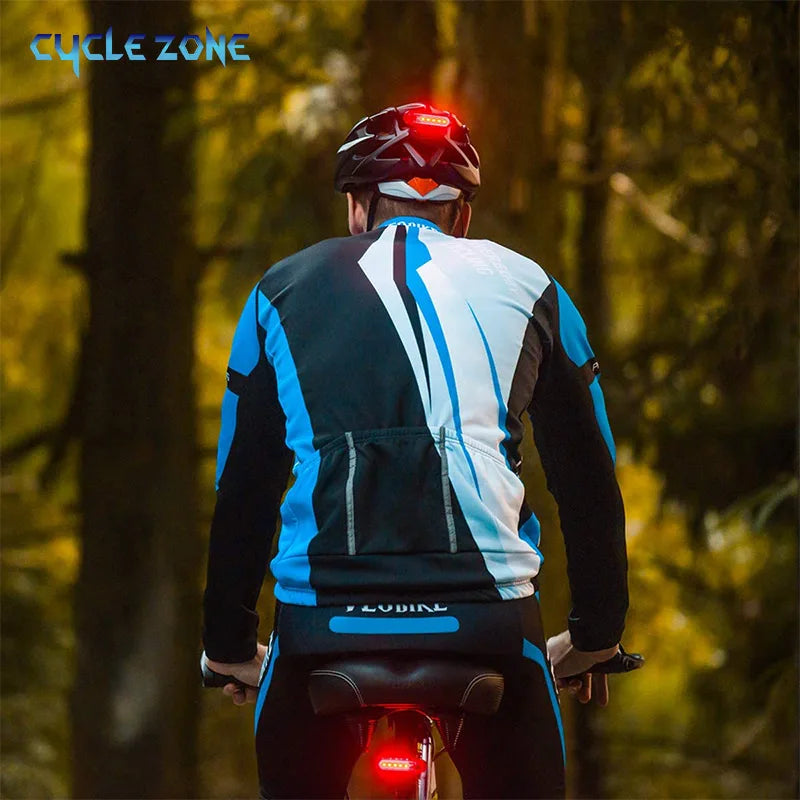 Cycle Zone USB Rechargeable Red Bike Tail Light 🚲🔴