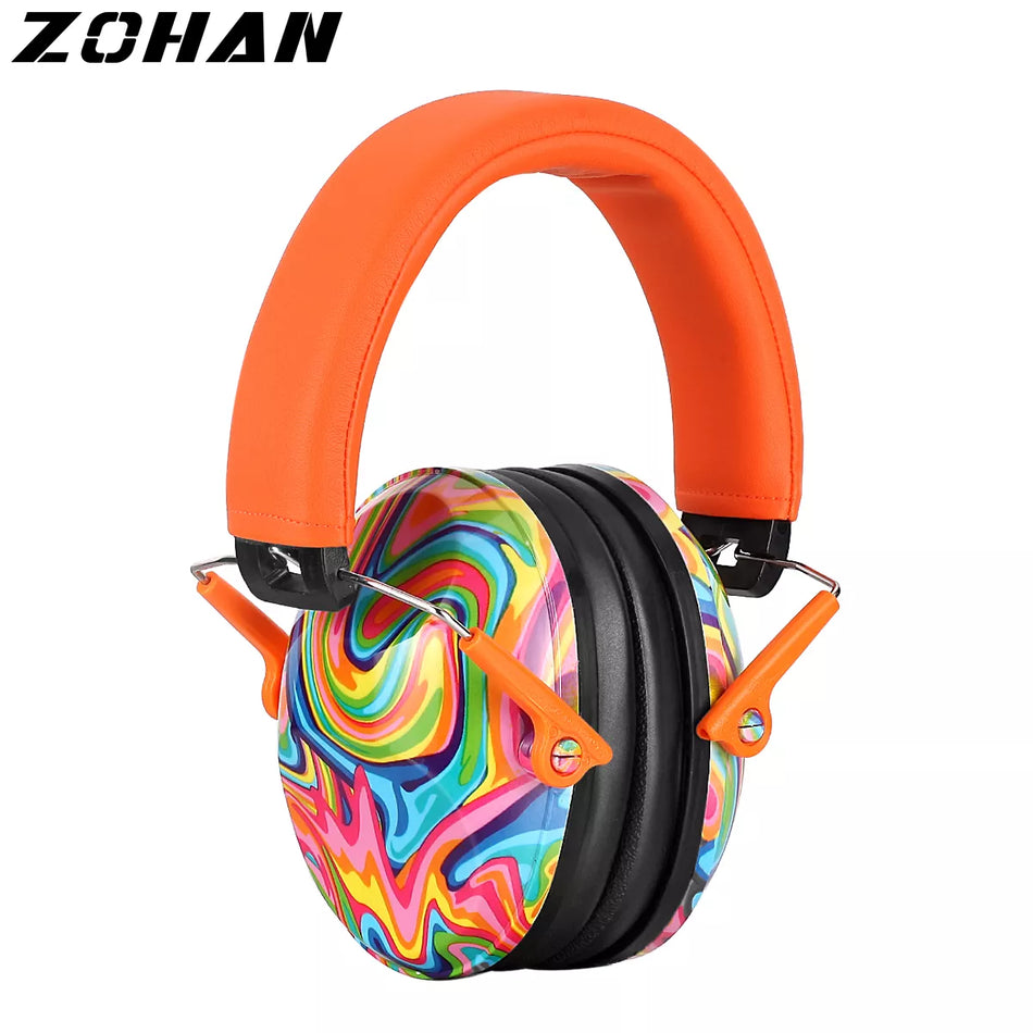 Zohan Kid Ear Protection Baby Noise Atarmuffs Θόρυβος Μείωση των αυτιών υπερασπιστών αυτί earmuff για παιδιά ρυθμιζόμενη ασφάλεια NRR 25DB