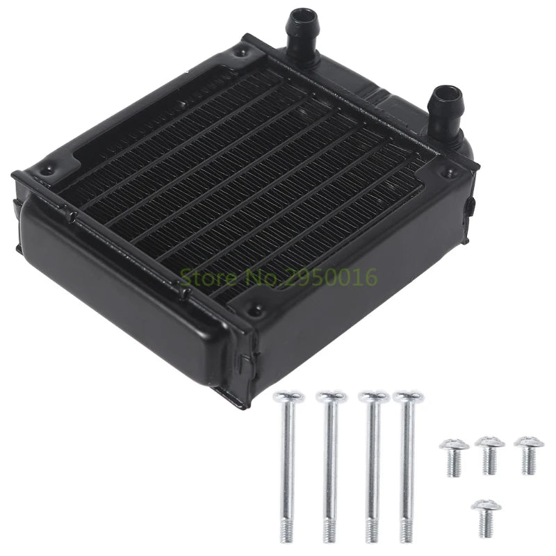 Aluminum Heat Exchanger Radiator for PC Water Cooling System - G1/4 Thread