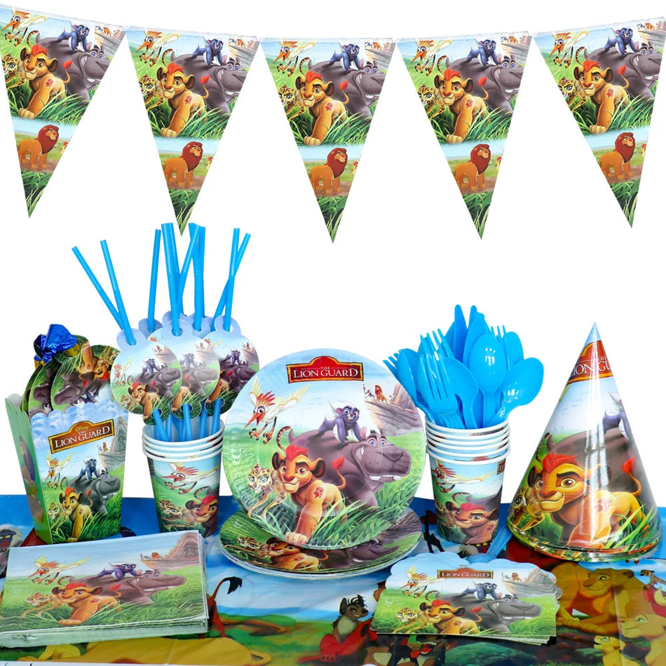 Simba The Lion King Party Tableware Set - Zypern