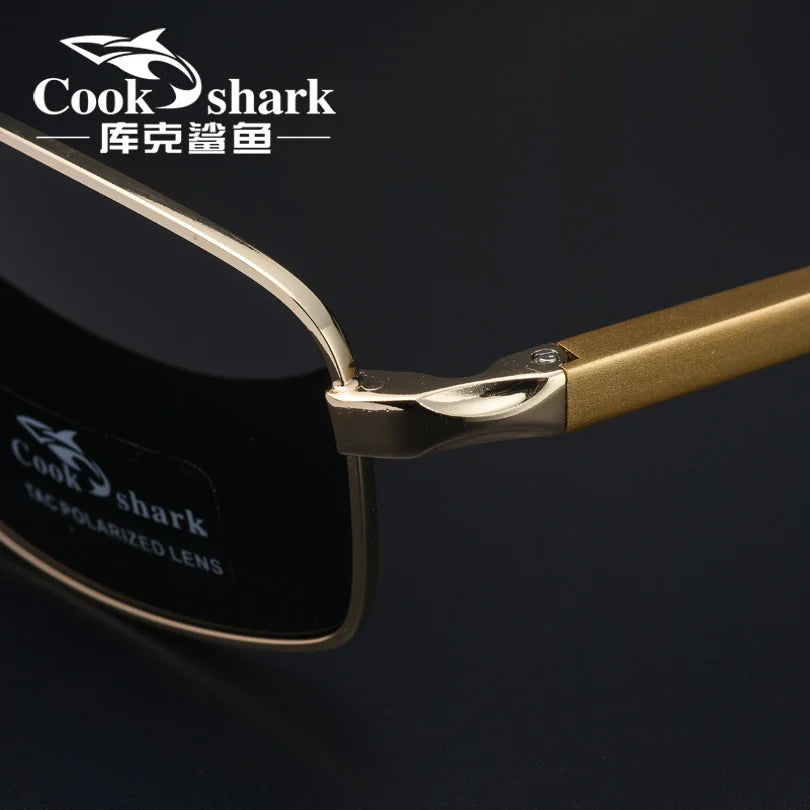 🔵 Cook Shark New Color Changer Sunglasses Men's Sunglasses Tidal Polarization Driver's Mirror Driving Night Vision Glasses