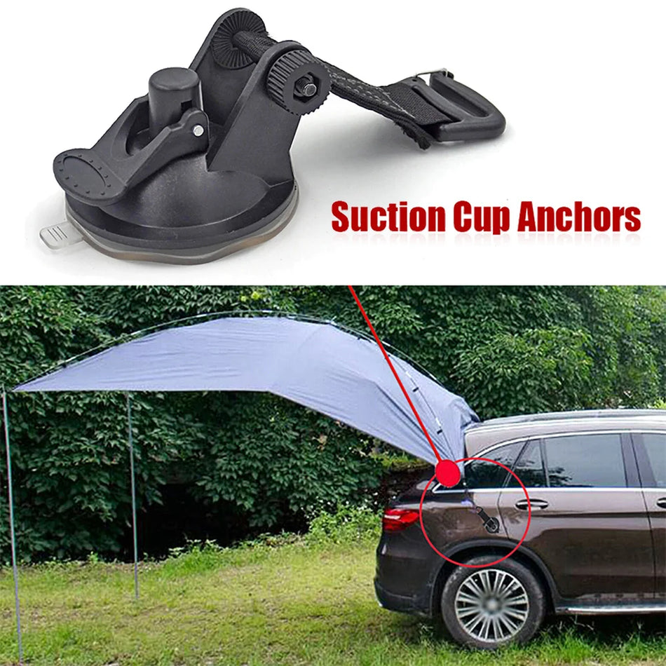 Heavy Duty Car Suction Cup Anchor Tent Hook 👊