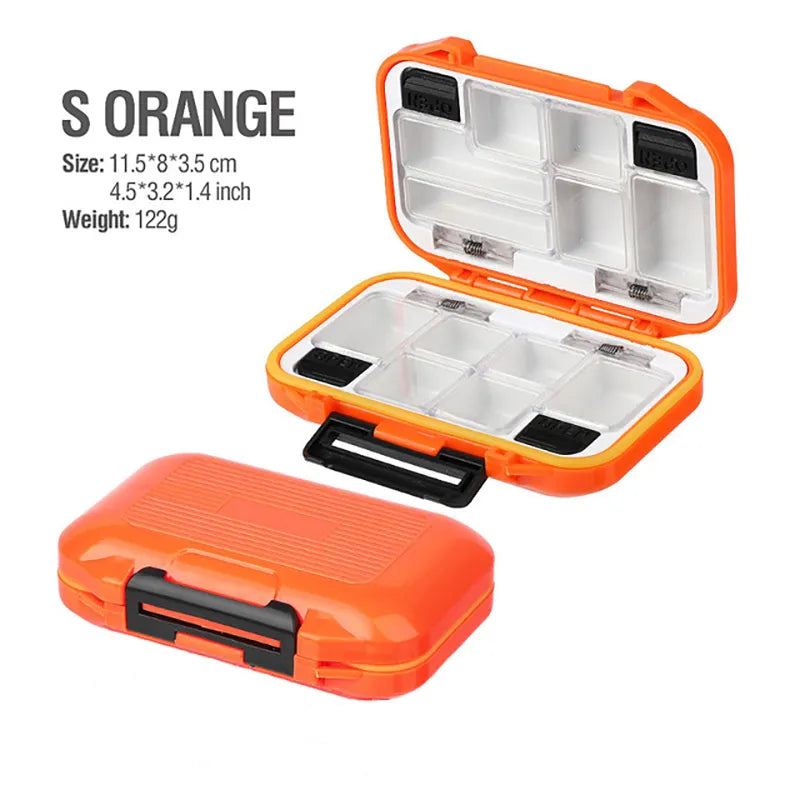 ICERIO Fly Fishing Tackle Box Waterproof Double Side Bait Lure Flies Nymph  Hooks Storage Boxes Carp Fly Fishing Accessories