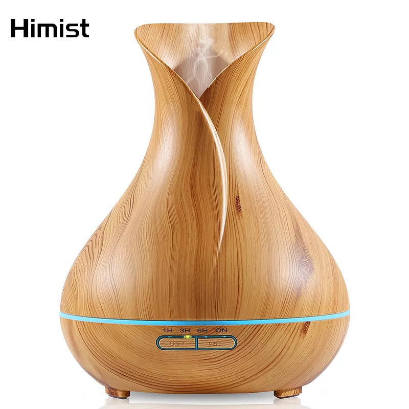 Tranquil Mist Maker 500ML Ultrasonic Air Humidifier with LED Lights - Cyprus