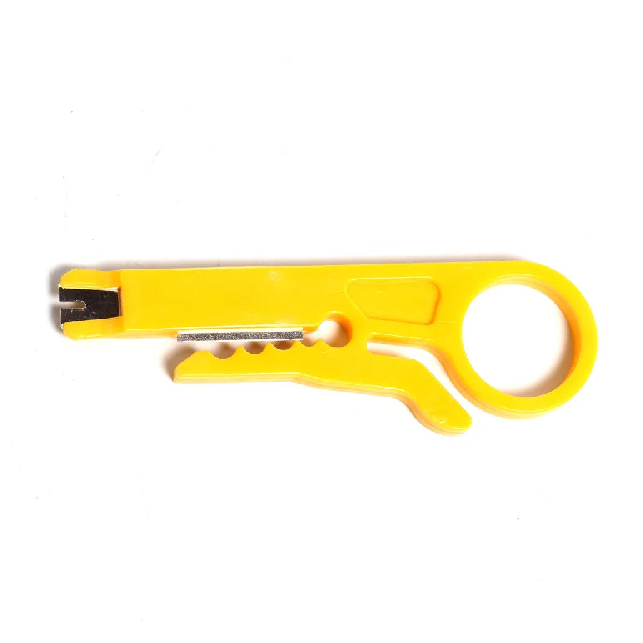 Mini Portable Wire Stripper Knife Crimper Pliers Crimping Tool Cable Stripping Wire Cutter Multi Tools Cut Line Pocket Multitool