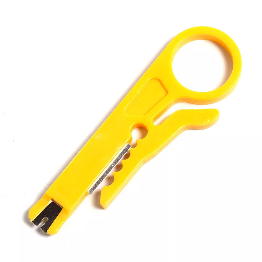 Mini Portable Wire Stripper Knife Crimper Primiers Crimping Tool Cable Stripping Cutter Multi Tools Cut Line Pocket Multitool