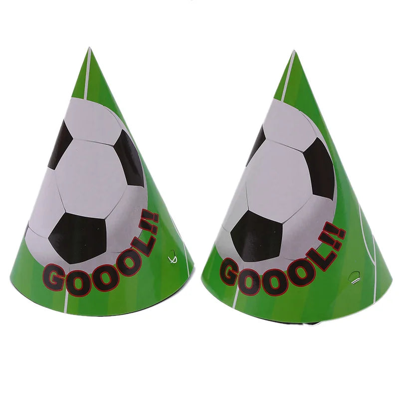 🔵 Football Theme Party Tableware & Decor Set - Perfect for Kids Birthday Parties 🎉 - Cyprus