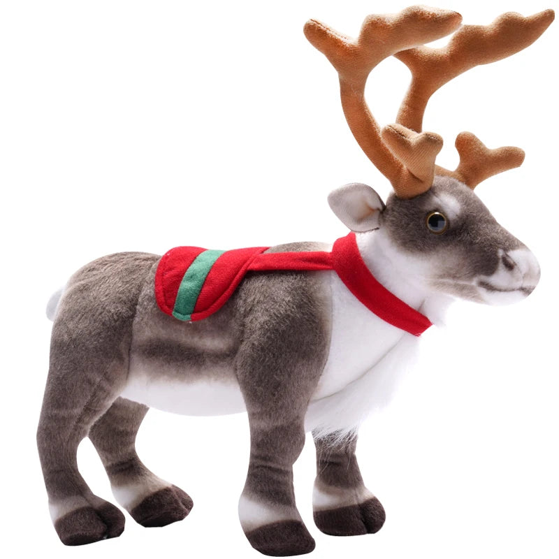 Plush Reindeer Toy for Christmas & New Year Celebrations - Cyprus