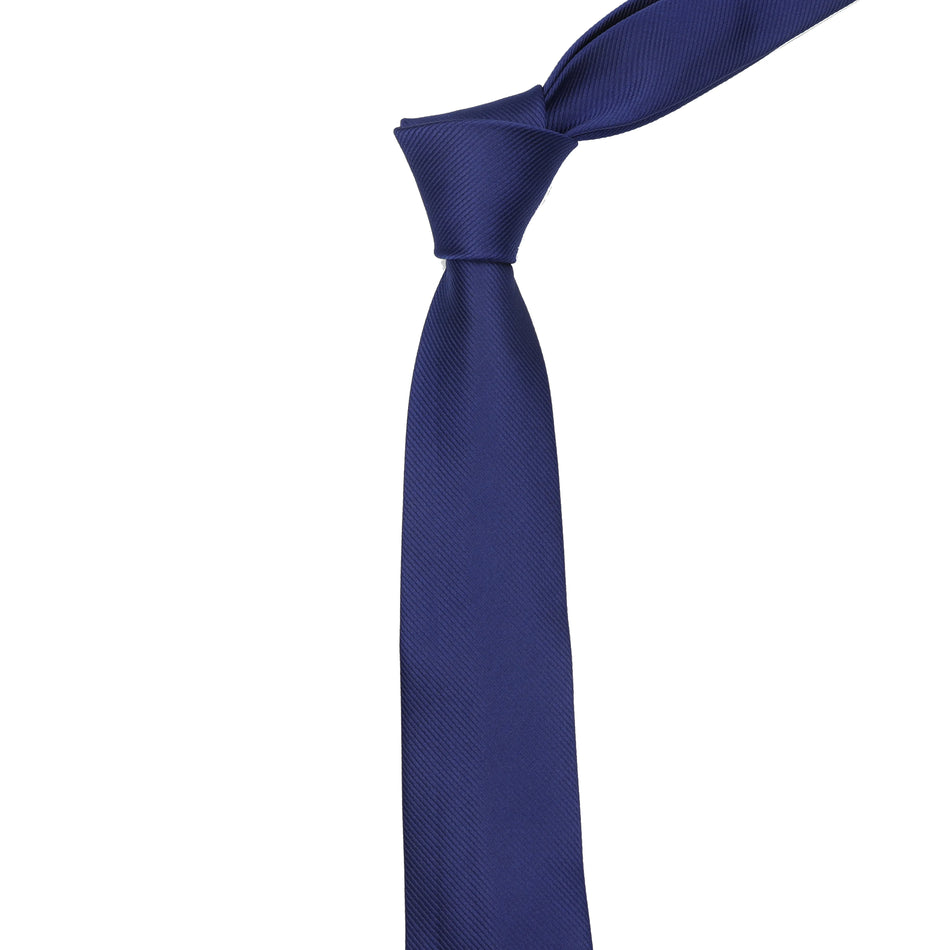 Elegant Solid Colour Skinny Necktie for Men - Cyprus