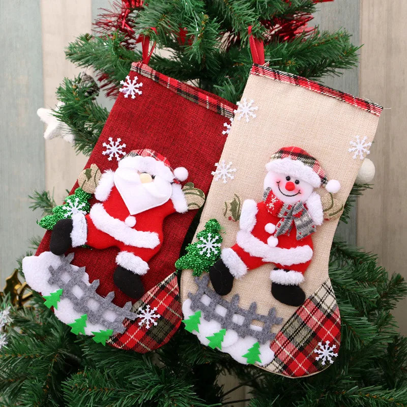 3D Christmas Stocking Ornament for Kids - Cyprus