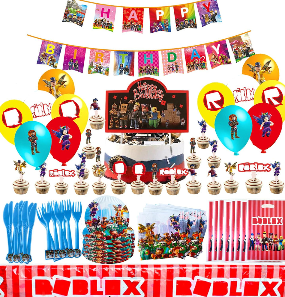 Roblox 102-Piece Birthday Party Decoration Set