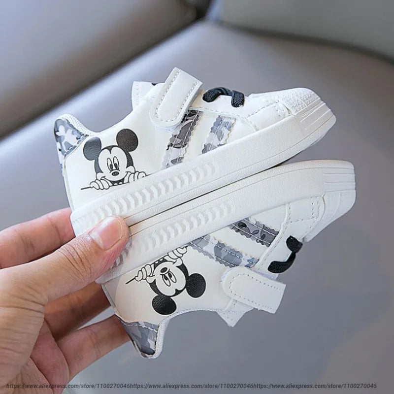 Disney Mickey Mouse White Casual Shoes for Kids - Cyprus