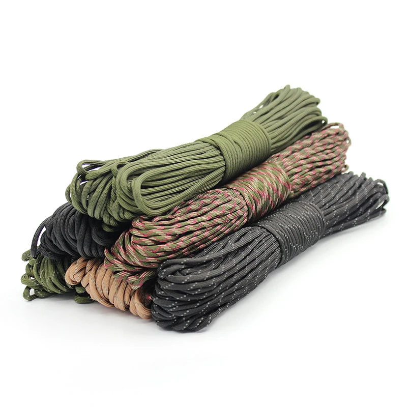 Kotudenavy Parachute Cord Lanyard: 5 м. Диа. 4 мм 7 Стенд Ядер - оборудование для выживания на открытом воздухе