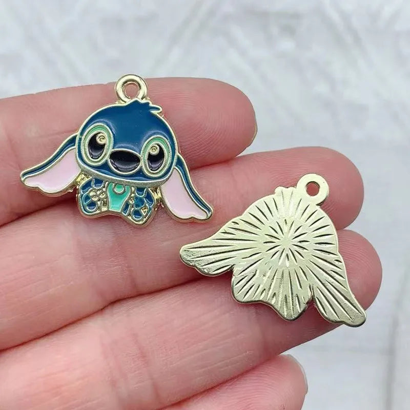 Stitch Charm DIY seti - 10 adet paket - Kıbrıs