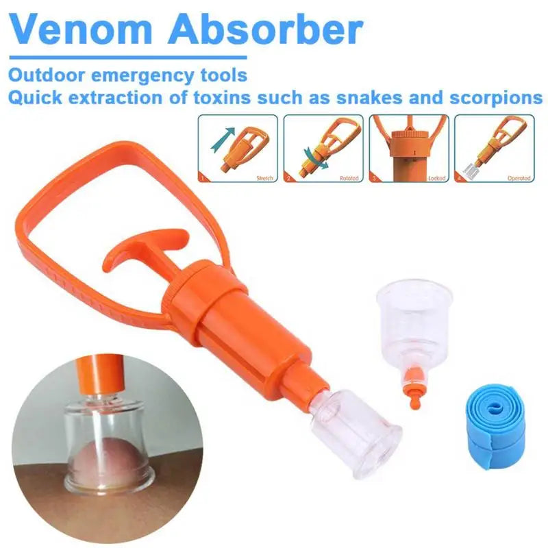 Insect Bite Sucker: Fast Relief Venom Remover