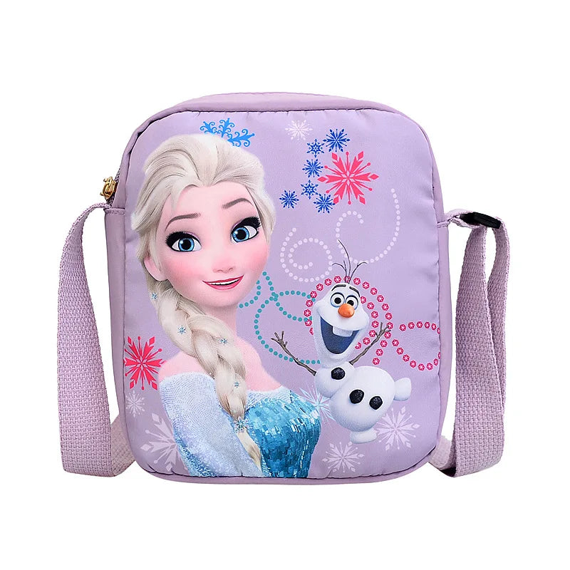🔵 Disney Frozen 2 Elsa Anna Cartoon Princess Messenger Cute Bag Hot Toys Christmas New Year Gift for Childre
