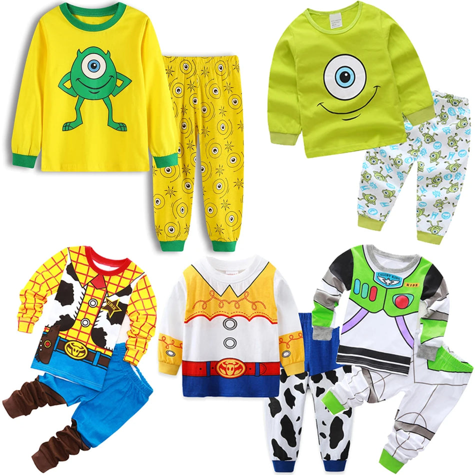 Toy Story Cartoon Pajamas for Children - Cyprus