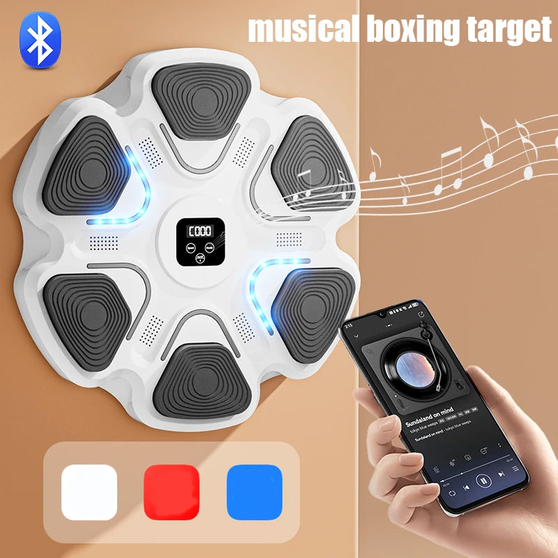 Bluetooth Music Boxing Wall Target Trainer pour l'agilité et la remise en forme de réaction