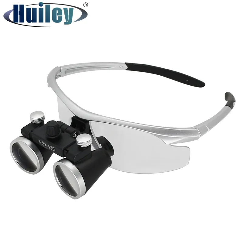 Οδοντιατρική Birocular Magnifier 2.5x 3.5x Ultra-Lightweight Optical Loupes 320-420mm μεγεθυντικό γυαλί για οδοντιατρική χειρουργική επέμβαση