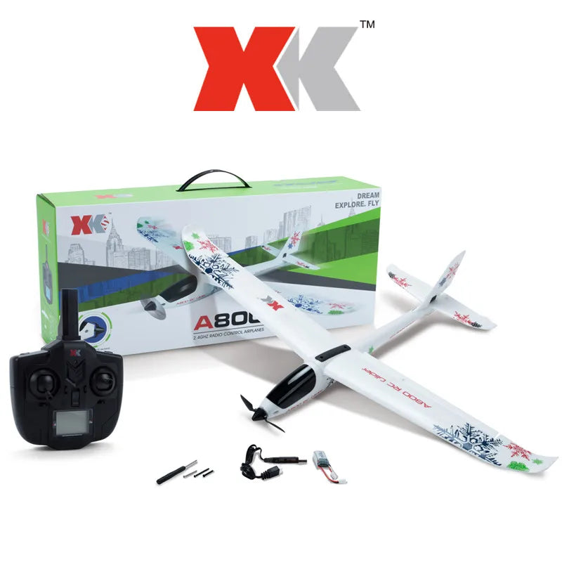 Wltoys A800 5CH EPO Avion RC avec 20 minutes de temps de vol 