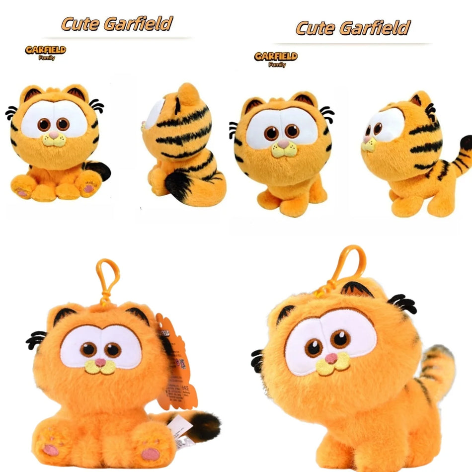 Kawaii Garfield Plush Keychain - Χαριτωμένη κούκλα κινουμένων σχεδίων για τσάντες και δώρα