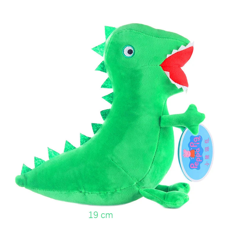 Peppa pig dinosaur plush toy on sale