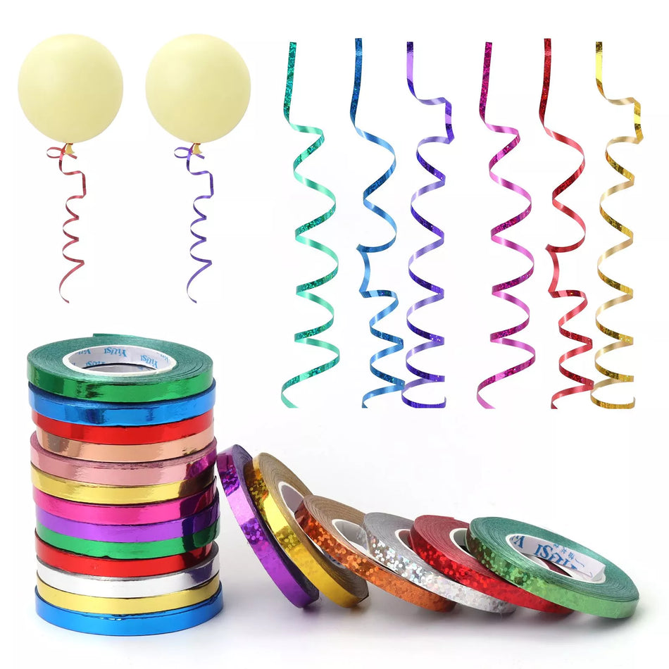 Balloon Ribbon Party Decoration - 10Meter/Rolls 5mm | Crafts DIY - Cyprus