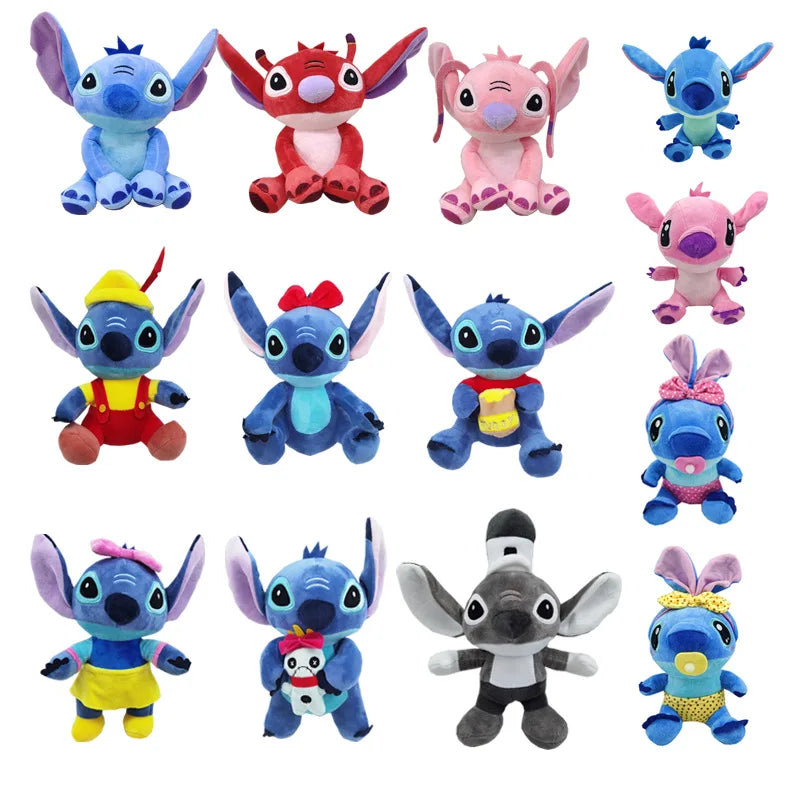 Kawaii Anime Stitch Plush Dolls – Perfect Birthday Gifts for Kids & Couples