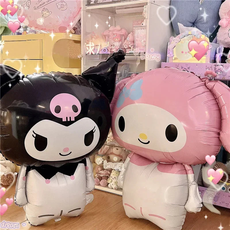 Sanrio Jumbo Ballon Dekorationen für Kuromi, My Melody & Cinnamoroll - Zypern