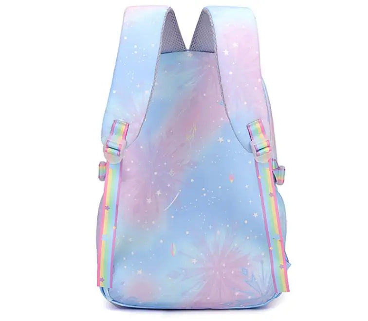 Kawaii Anime Lilo and Stitch Waterproof Backpack for School - Cyprus