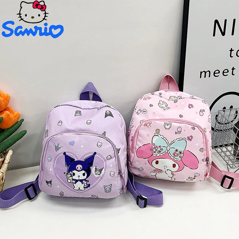 Plecak z kreskówek Sanrio - Hello Kitty, Cinnamoroll, My Melody i Kuromi 