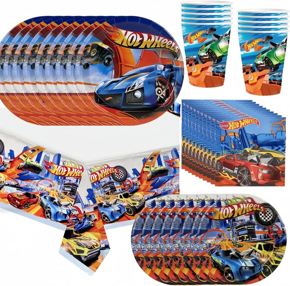 🔵 Hot Wheels Racing Car Gutdering Party - Кипр