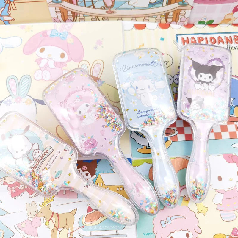 Sanrio Cartoon Air Yastık Tarağı - Kuromi, Cinnamoroll & Mymelody - Kıbrıs