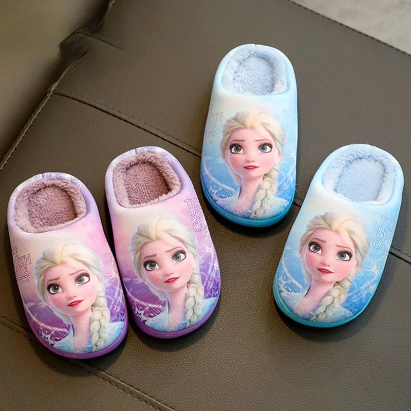 Disney Princess Winter Plush Slippers for Girls - Cyprus