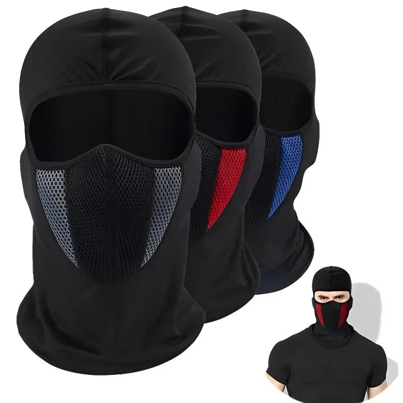 Breathable Motorcycle Full Face Balaclava: Windproof & Dustproof Hat