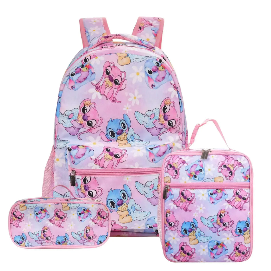 MINISO Stitch Primary School Bag Set - Cyprus