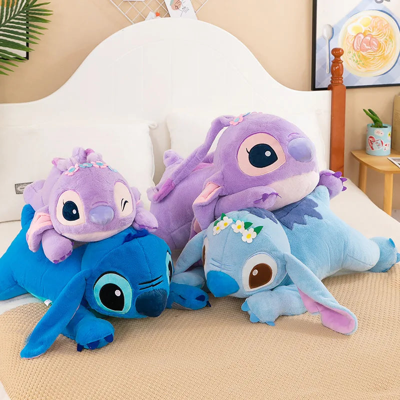 Potdemiel 55cm Stitch Peluş Bebek - Yumuşak Lilo & Stitch Doldurulmuş oyuncak