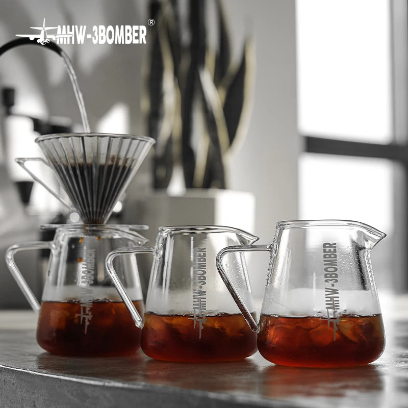 MHW-3Bomber 500 ml Borosilikat Glass Coffee Server