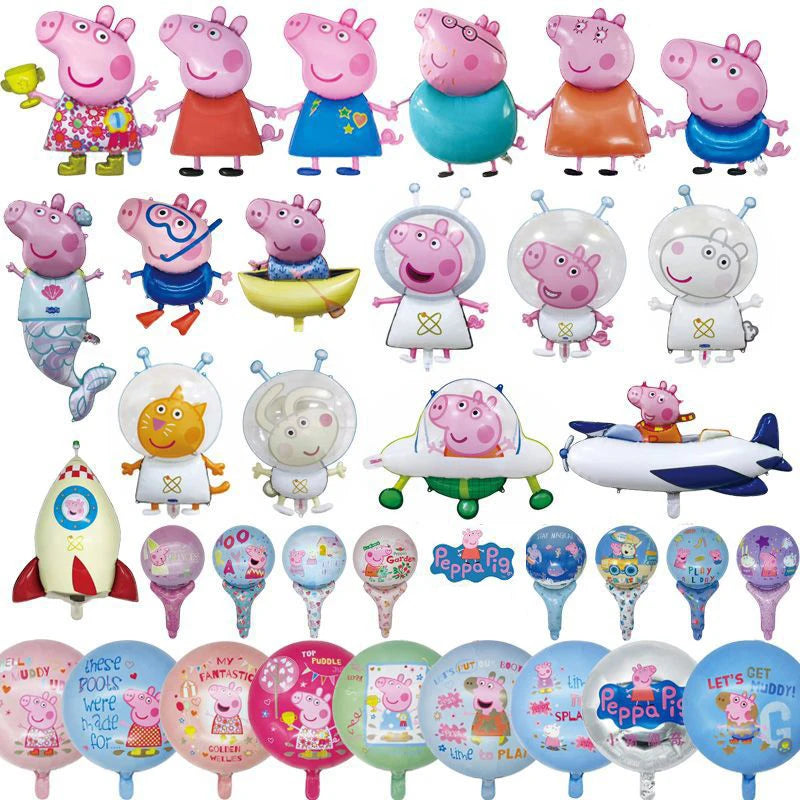 Echte Peppa Pig Party Foil Ballon für Babypartys & Geburtstage - Zypern