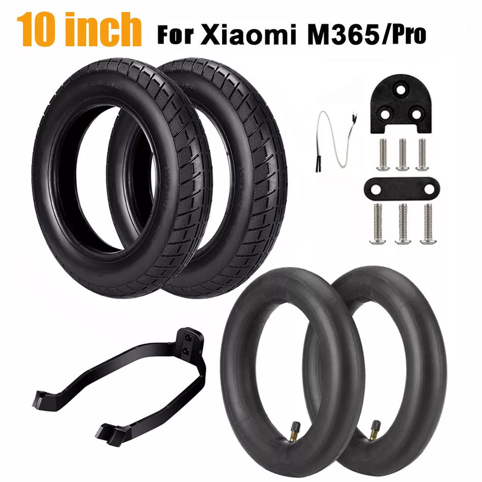 For Xiaomi M365 PRO Electric Scooter 10 Inch inner and outer tire set 10 Inches Modified Tire Reinforced Stable-proof 10*2