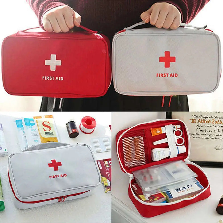 MOONBIFFY First Aid Kit Bag - Emergency Medical Rescue Box