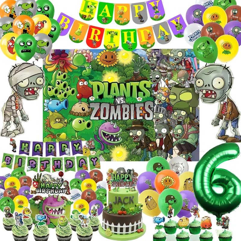 Zombie Game Corpse Theme Balloons & Party Supplies - Cyprus