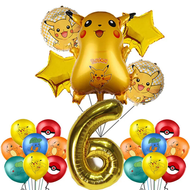 Pokemon Pikachu Party Supplies Set - Complete Decorations Kit για Παιδιά Γενέθλια - Κύπρο