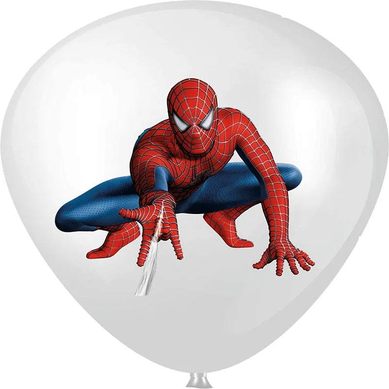 Marvel Spider -Man 12 inç lateks balon seti - Kıbrıs