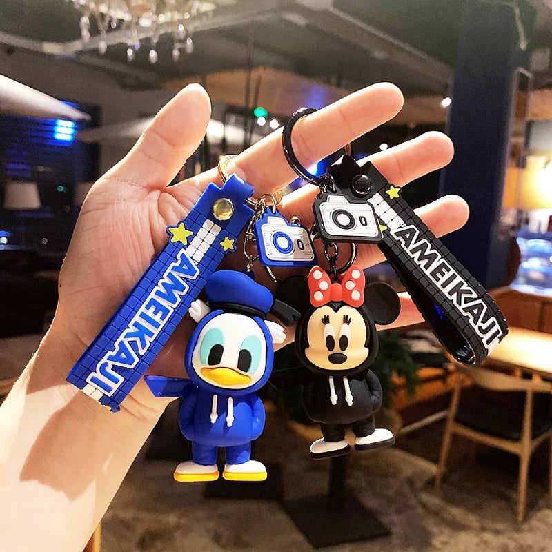 Cute Anime Keychain with Stitch Mickey - Cyprus